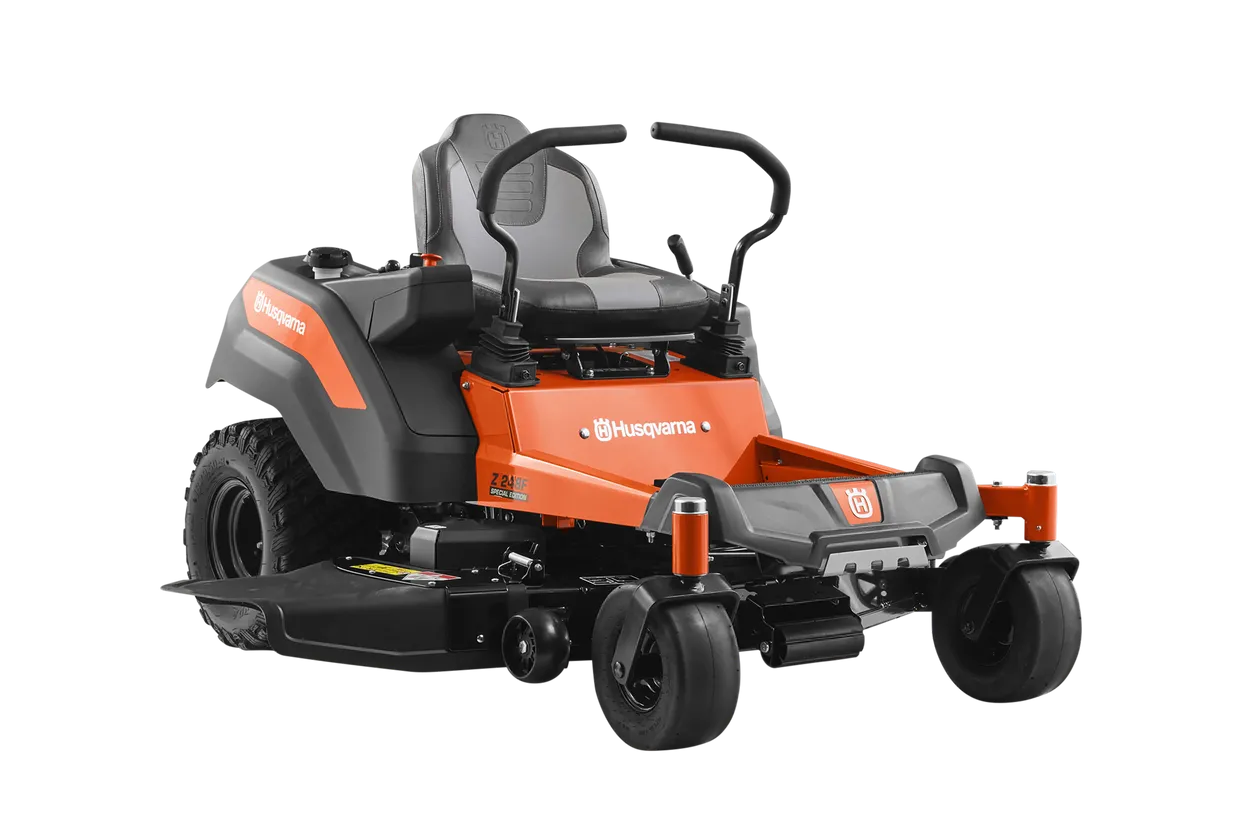 Husqvarna Z248F Special Edition Zero-Turn Lawn Mowers.