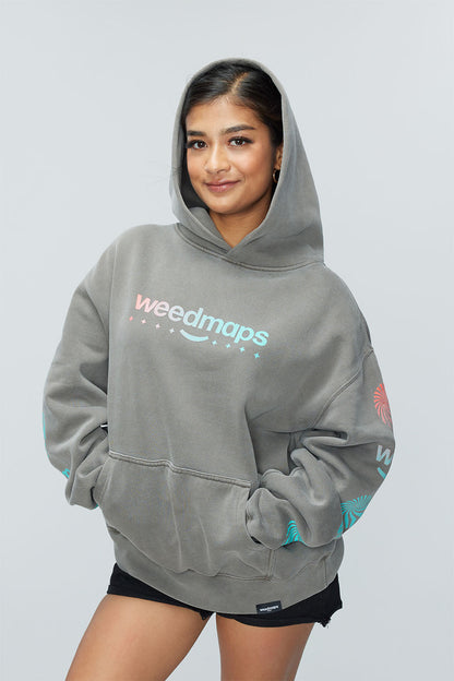 Geo Hooded Pullover