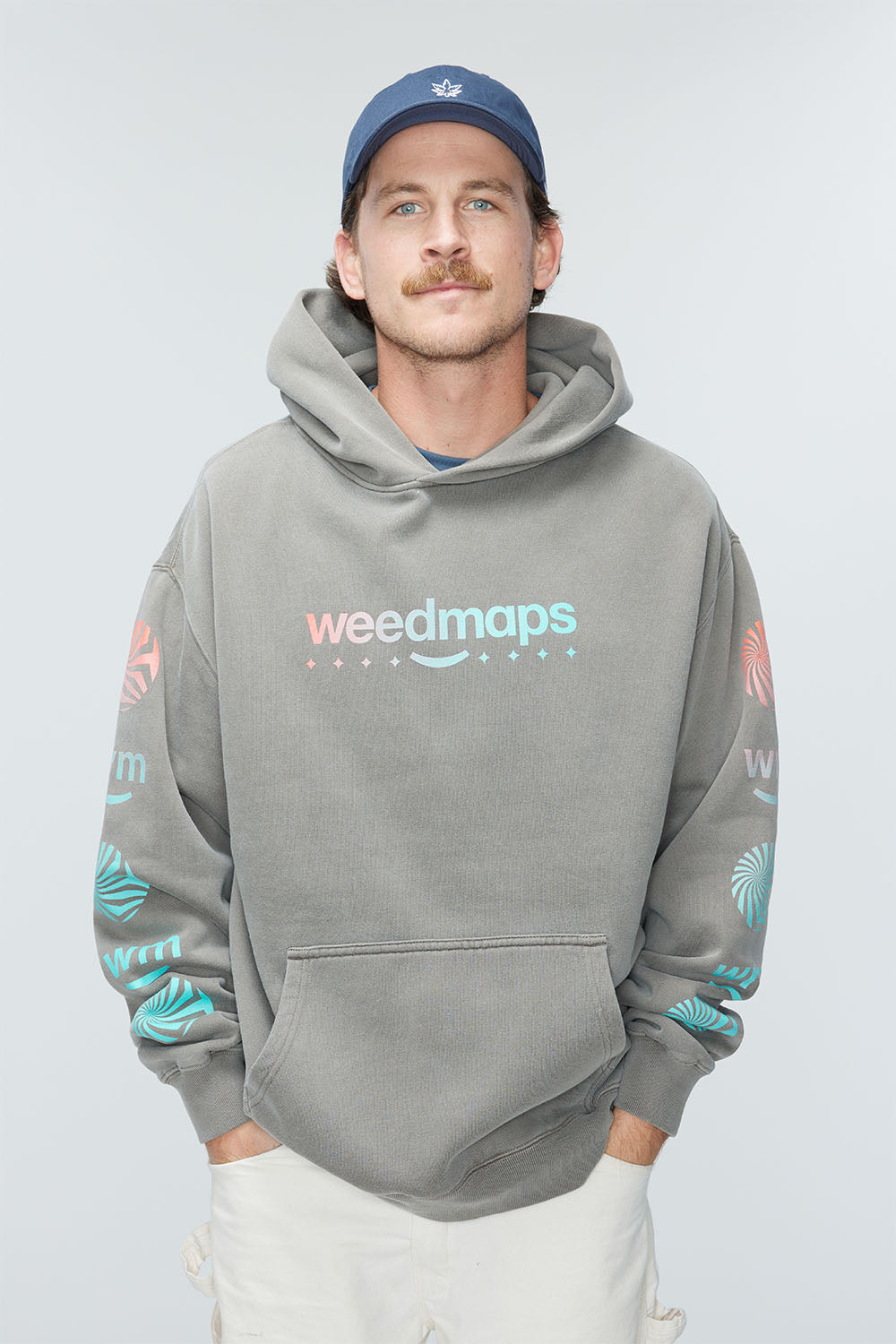 Geo Hooded Pullover
