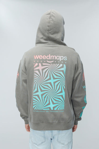 Geo Hooded Pullover