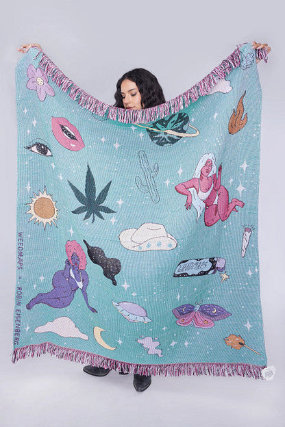 Robin Throw Blanket