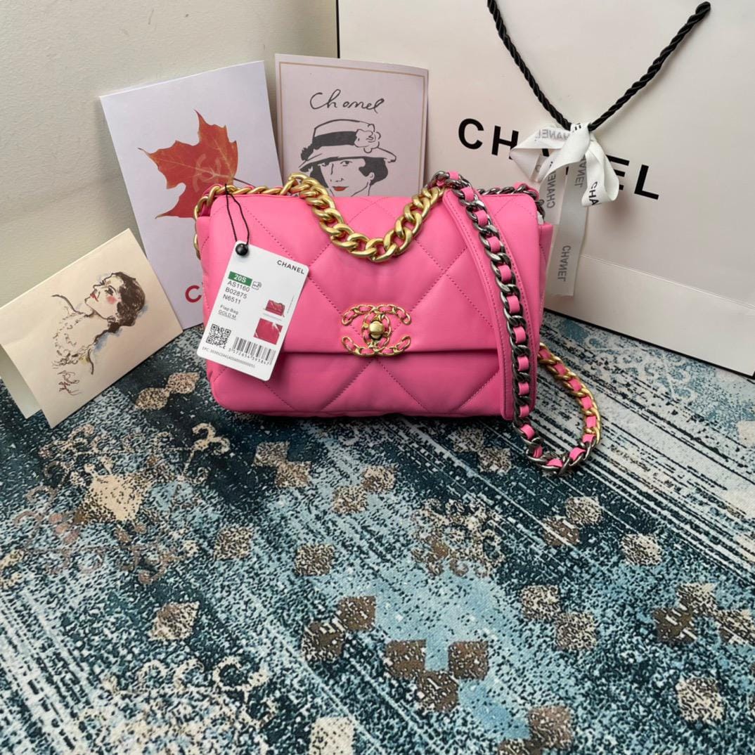 Chanel Classic Flapbag 26cm Pink
